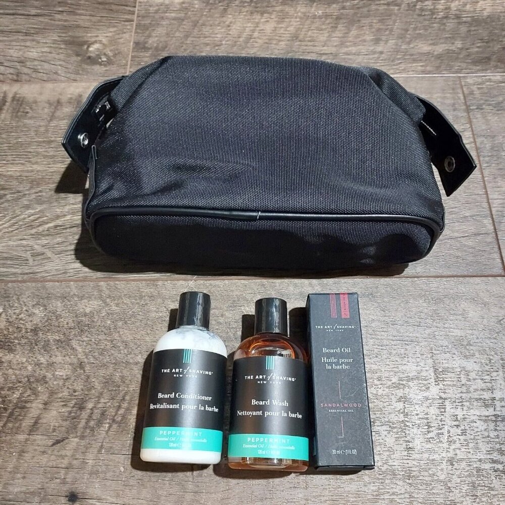 Beard Prep Travel Kit 4oz Peppermint Beard Wash Conditioner, 1oz Sandalwood oil - Picture 7 of 8
